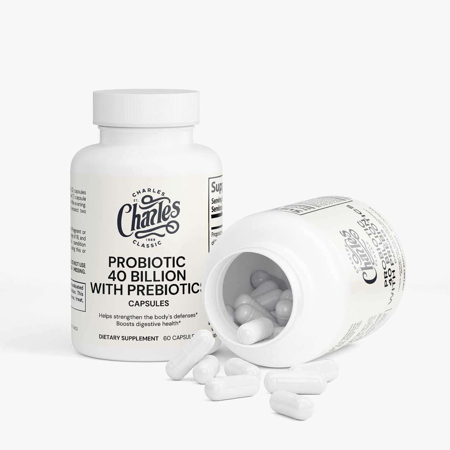 Probiotic 40 Billion with Prebiotics