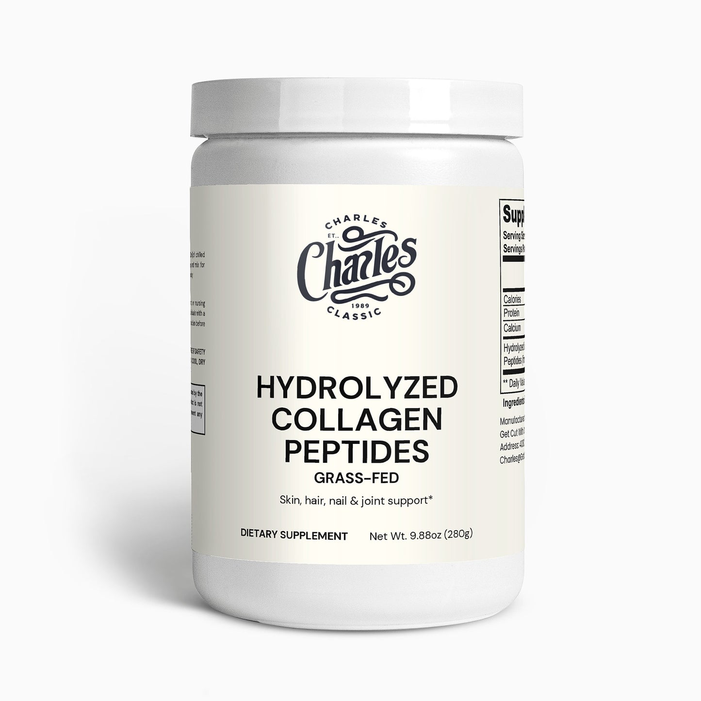 Grass-Fed Hydrolyzed Collagen Peptides