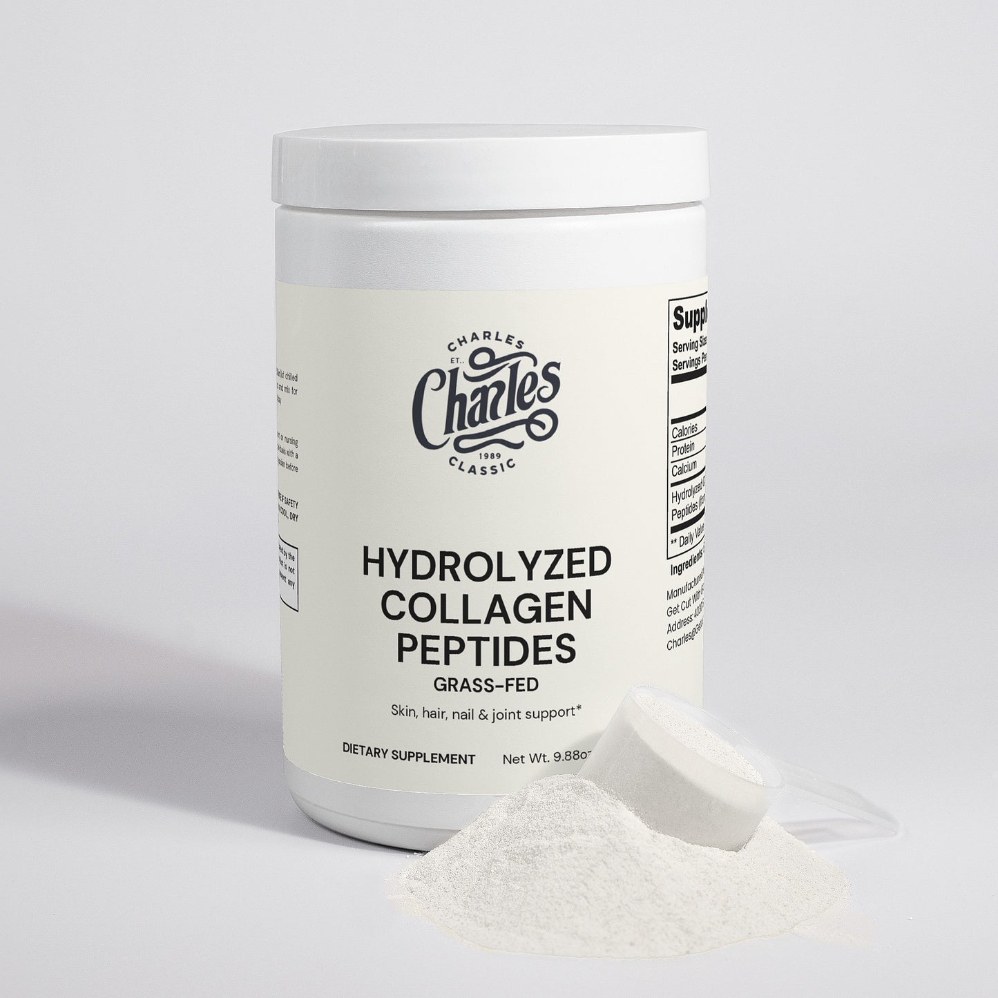 Grass-Fed Hydrolyzed Collagen Peptides