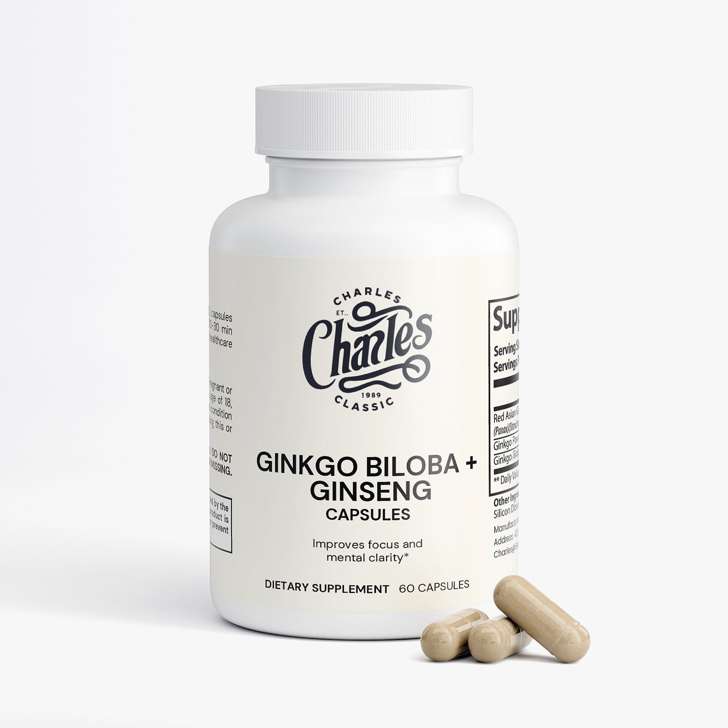 Ginkgo Biloba + Ginseng