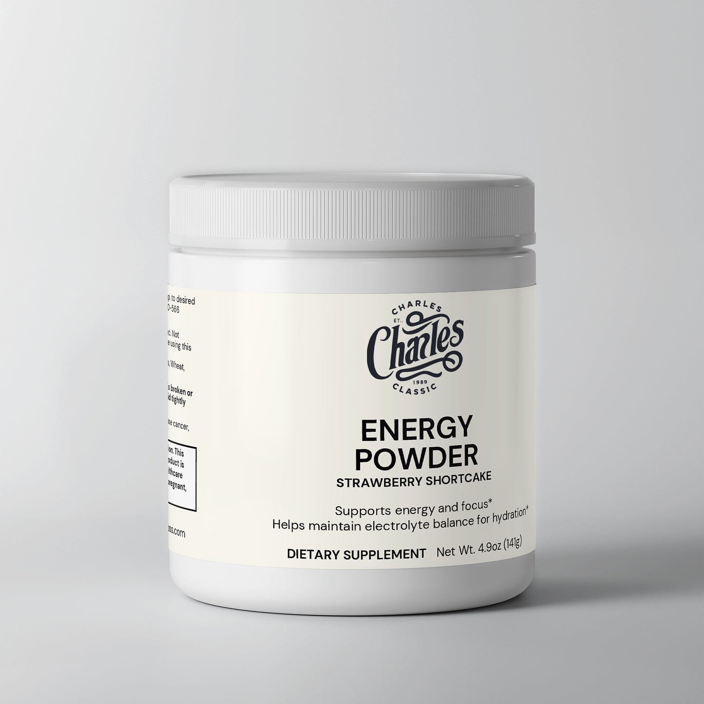 Energy Powder (Strawberry Shortcake)