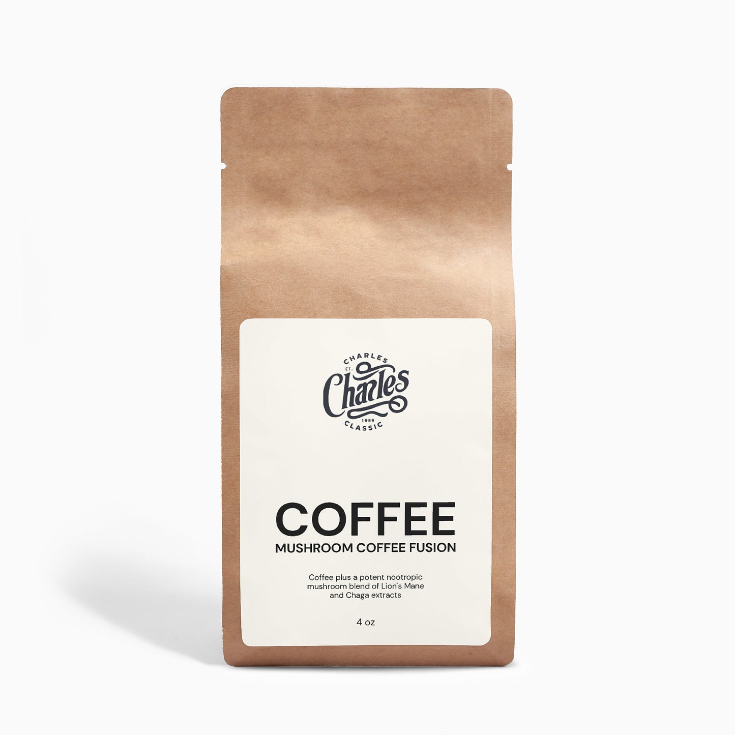 Mushroom Coffee Fusion - Lion’s Mane & Chaga 4oz