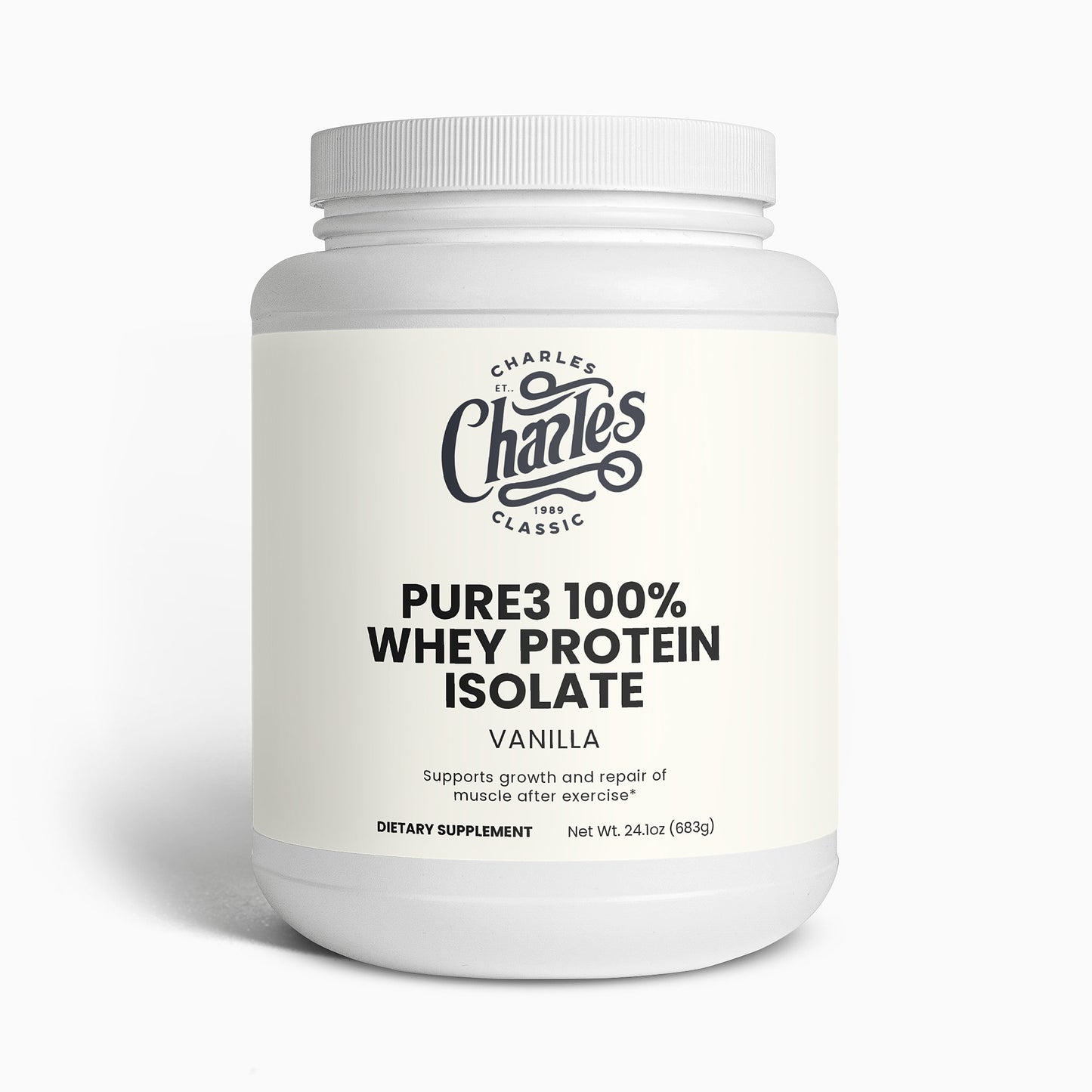 Pure3 100% Whey Protein Isolate (Vanilla)