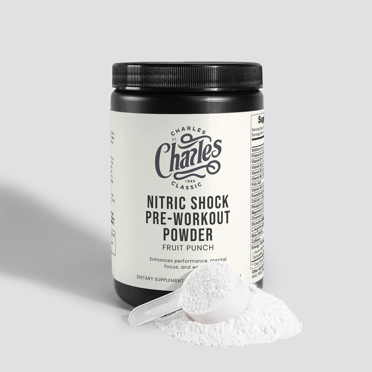 Nitric Shock Pre-Workout Powder (Fruit Punch)