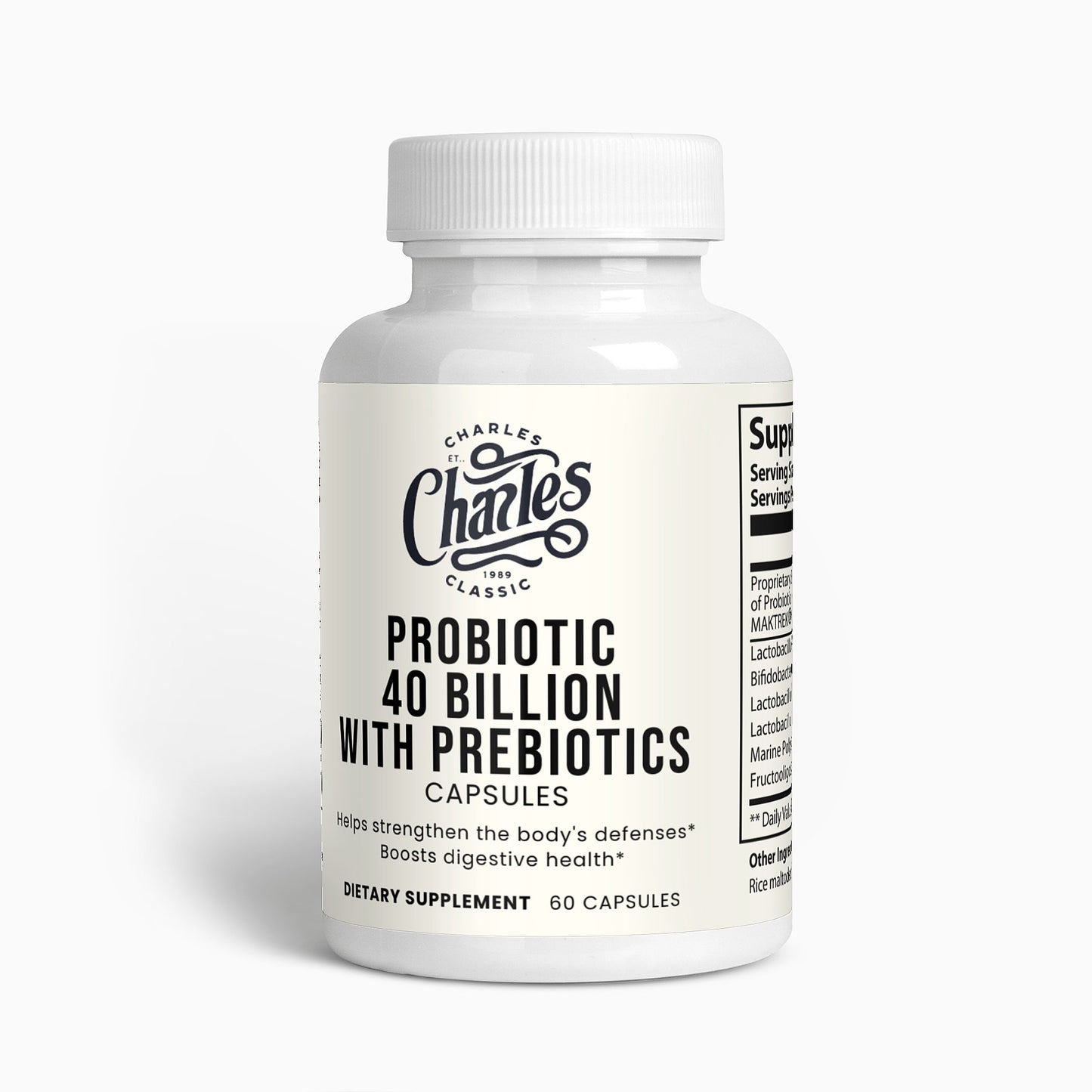 Probiotic 40 Billion with Prebiotics