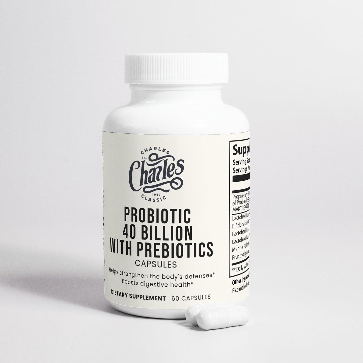 Probiotic 40 Billion with Prebiotics