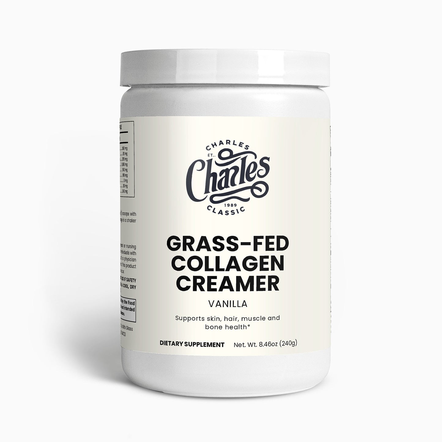 Grass-Fed Collagen Creamer (Vanilla)