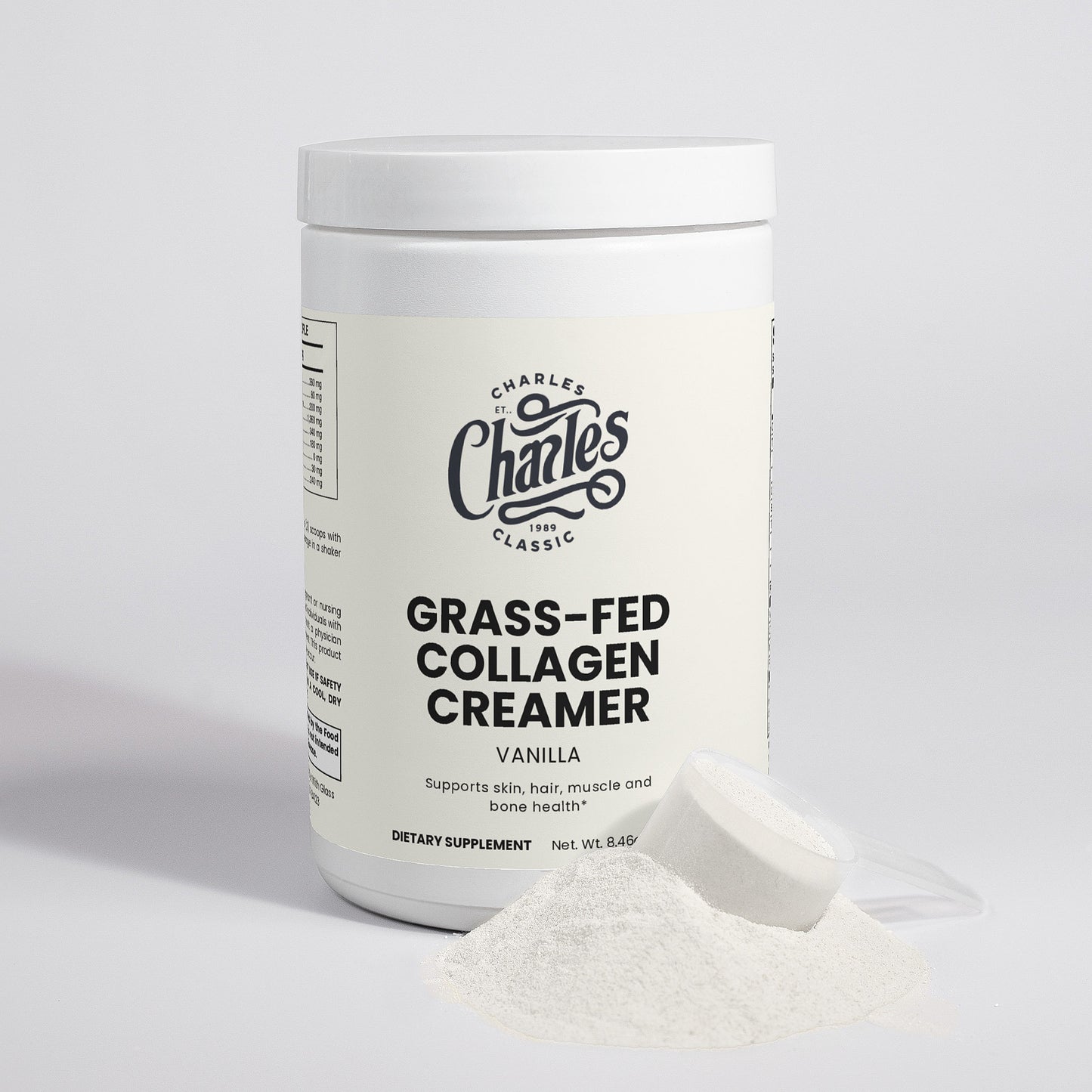 Grass-Fed Collagen Creamer (Vanilla)