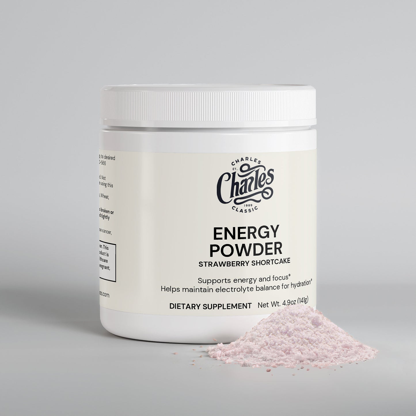 Energy Powder (Strawberry Shortcake)