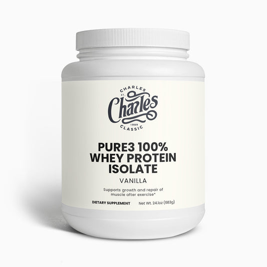 Pure3 100% Whey Protein Isolate (Vanilla)
