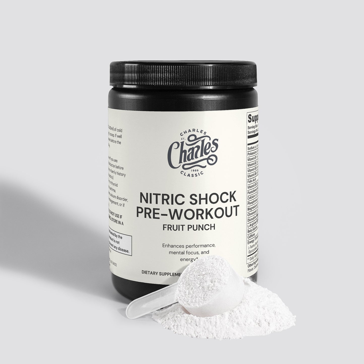 Nitric Shock Pre-Workout Powder (Fruit Punch)